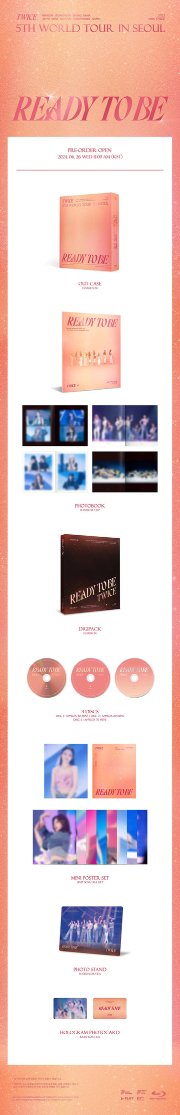 Twice - Ready To Be 5th World Tour In Seoul (Blu-Ray) – Kpop Omo