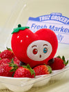 Treasure x Truz - fruit plush keyring