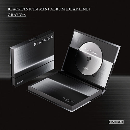 Blackpink - deadline 3rd mini album gray ver