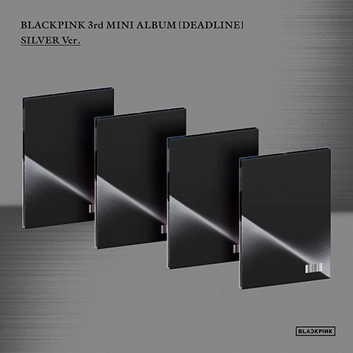 Blackpink - deadline 3rd mini album silver set