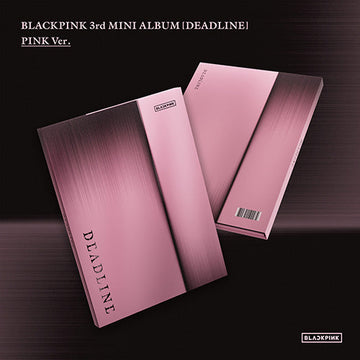 Blackpink - deadline 3rd mini album standard pink ver