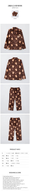 Zerobaseone - Zeroni Pajamas Brown