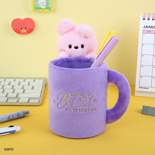 BTS x BT21 MININI PLUSH PEN HOLDER COOKY