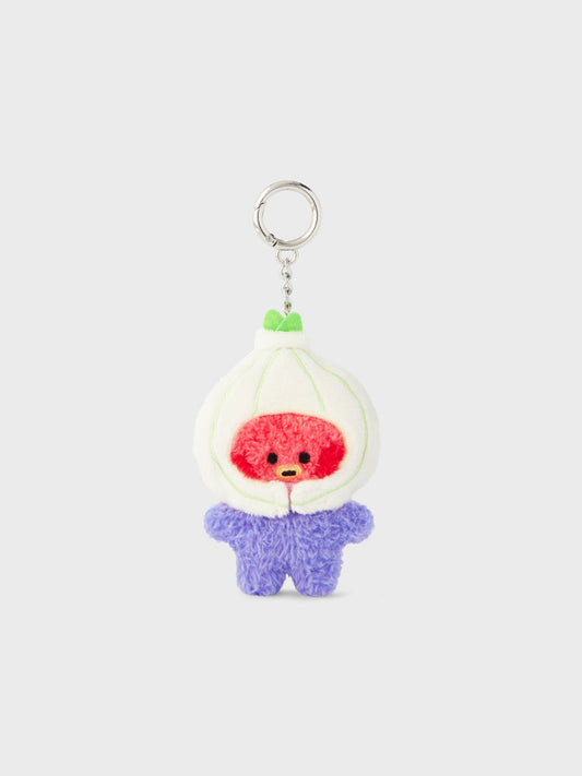 BTS x BT21 MININI VEGGIE DOLL KEYRING