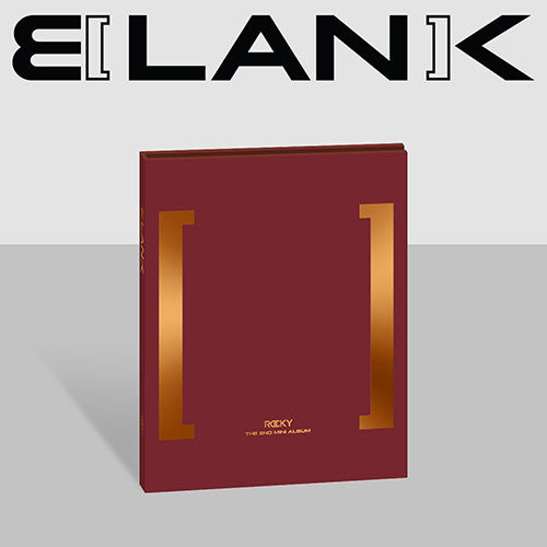 Rocky 2nd Mini Album - Blank (Burgundy Ver.)