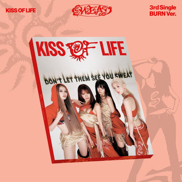 Kiss Of Life - Sweat 3rd Single Album Standard Burn Ver