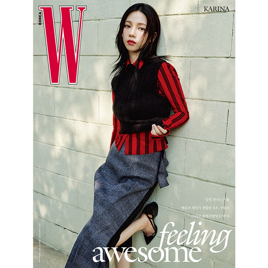 Aespa Karina, Nct Jaehyun - W Korea Magazine 2024 August Issue