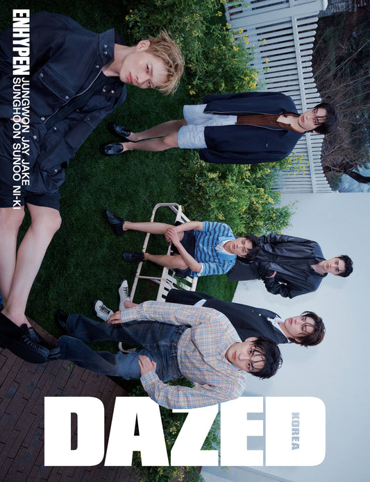 Enhypen - dazed & confused korea magazine 2026 may issue cover b