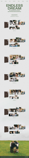 NCT DREAM - Endless Dream 2nd Photobook Official MD Postcard Set