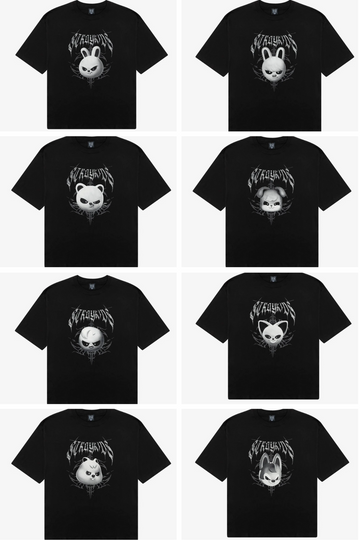 Stray kids - dominate world tour official md evil skzoo t-shirt Stray kids - dominate world tour official md evil skzoo t-shirt