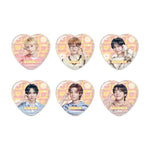 Boynextdoor - boynexdoor cafe 2026 japan official md heart can badge a (random)