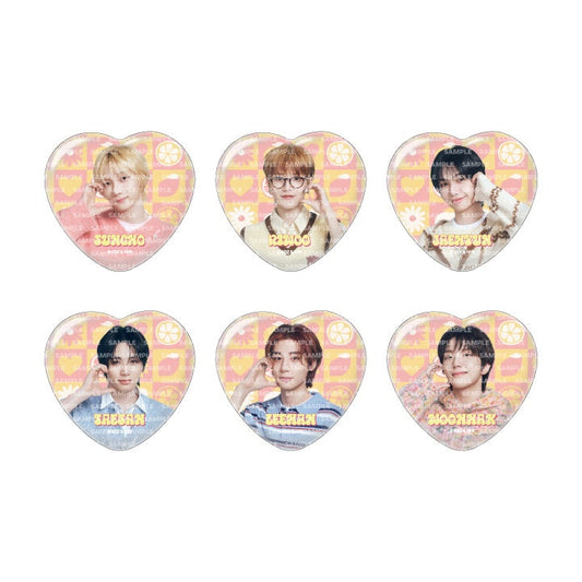 Boynextdoor - boynexdoor cafe 2026 japan official md heart can badge a (random)