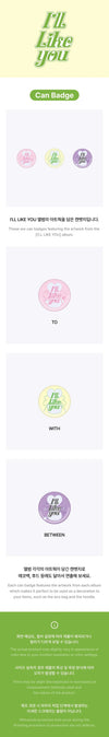 ILLIT - I'll Like You 2nd Mini Album Official MD Can Badge