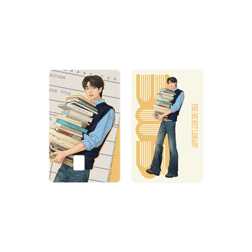 Byeon Woo Seok - The Secret Library Asia Fanmeeting Tour In Seoul Official Md Card Cover Sticker Set