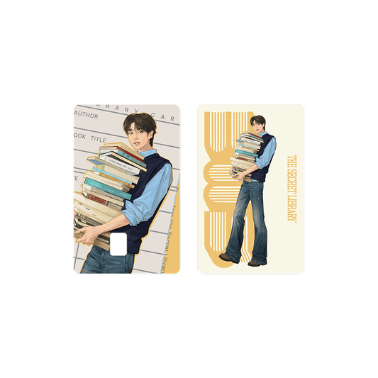Byeon Woo Seok - The Secret Library Asia Fanmeeting Tour In Seoul Official Md Card Cover Sticker Set