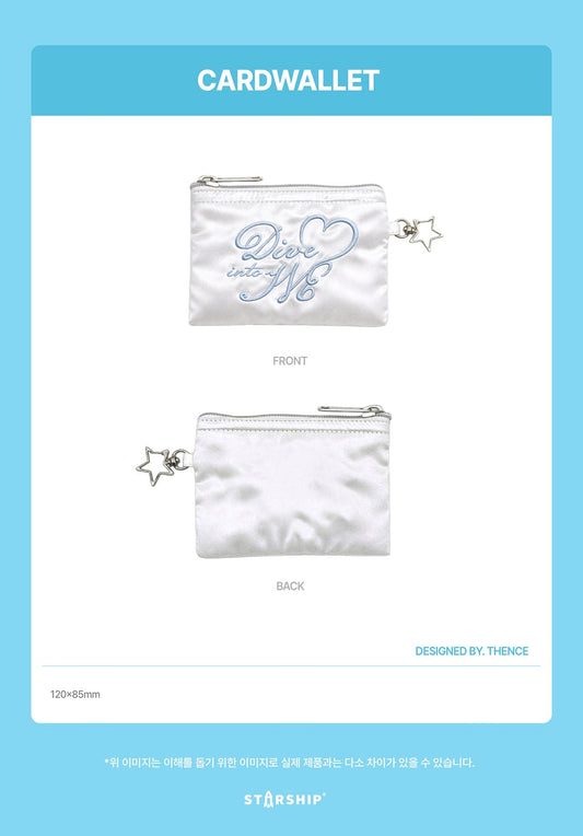 Ive - dive into ive 4th fan concert official md card wallet