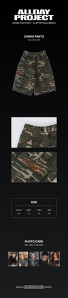 Allday project 1st ep official md cargo pants set