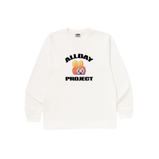 Allday project 1st ep official md cartoon long sleeve t-shirt set