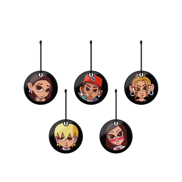 Allday project 1st ep official md cartoon sponge keyring