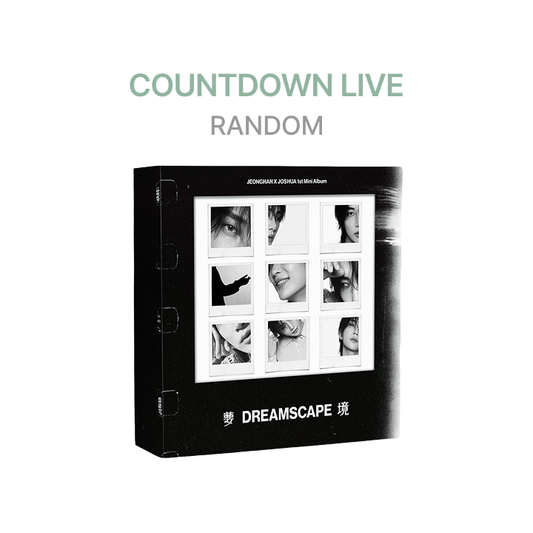 Seventeen Jeonghan X Joshua - Dreamscape 1st Mini Album Weverse Shop Countdown Live Gift Dream Record Ver