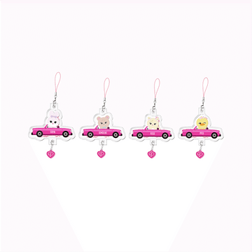 Blackpink - jump pop up official md character airtube keyring