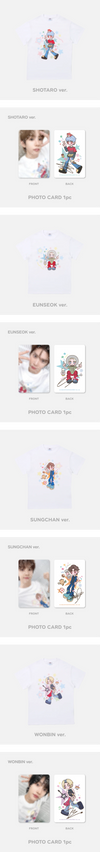 Riize - Riizing Day Finale 2024 Riize Fan Con Finale in Seoul Official MD Character T-Shirt Set