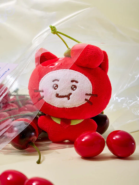 Treasure x Truz - fruit plush keyring