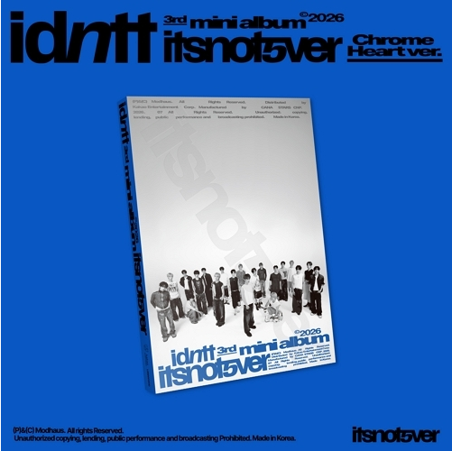 Idntt - Itsnotover 3rd Mini Album Standard Chrome Heart Ver