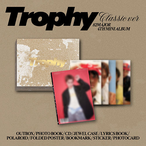 82MAJOR 4th Mini Album - Trophy (Classic Ver)