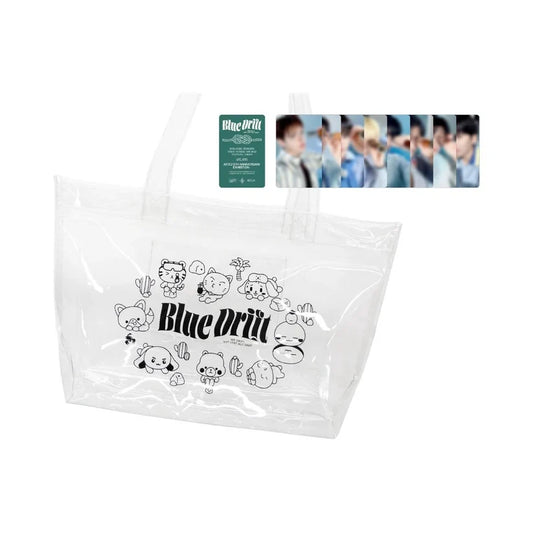 Ateez - 8th Anniversary Exhibition: Blue Drift Official Md Clear Shopper Bag