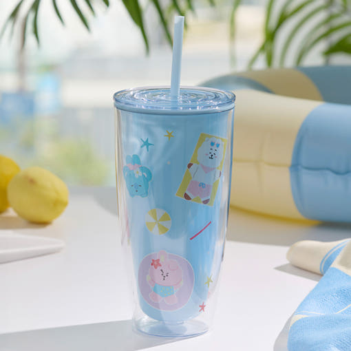 BTS x BT21 - Splash Edition Cold Cup (720ml)