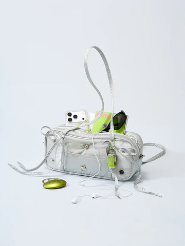 Aespa - Coller Aespa Edition Coller Baguette Bag Pearl Gray