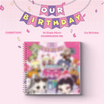 Ourbirthday - Our Birthday 1st Single Album Coloring Book Ver
