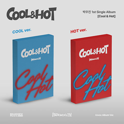 Ab6ix park woo jin - cool & hot 1st single album pocaalbum set