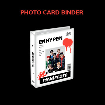 Enhypen Manifesto Merchandise - Photocard Binder