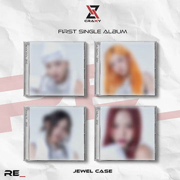 Craxy 1st Single Album - Re_ (Jewel Ver Random)