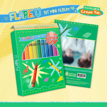 Flare u - youth error 1st mini album crayon ver