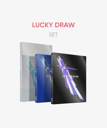 Le Sserafim 4th Mini Album - Crazy (Weverse Shop Lucky Draw Event Photobook)