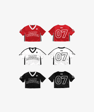 Babymonster - Drip 1st Full Album Official MD Crop Jersey – Kpop Omo