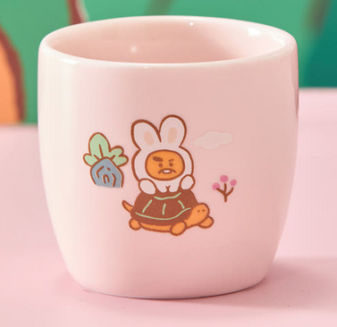 廣州窯×BTS 紅梅シリーズ 1人麺鉢セット ユンギ ホソク テヒョン BTS x BT21 - K-TOKKI Edition Mini Ceramic Cup – Kpop Omo