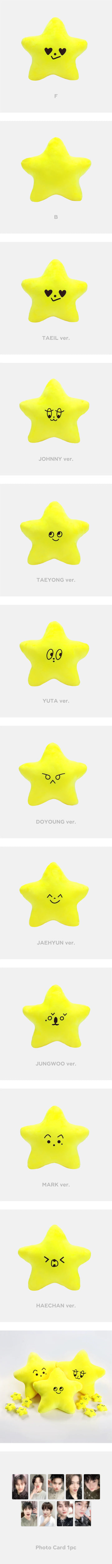 NCT 127 - 8th Anniversary Official MD Starfish Cushion Set – Kpop Omo