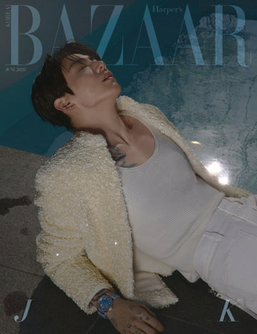 BTS jung kook - bazaar magazine 2026 june issue cover c
