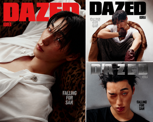 Ateez San - Dazed & Confused Magazine 2026 Fall Edition Cover Set