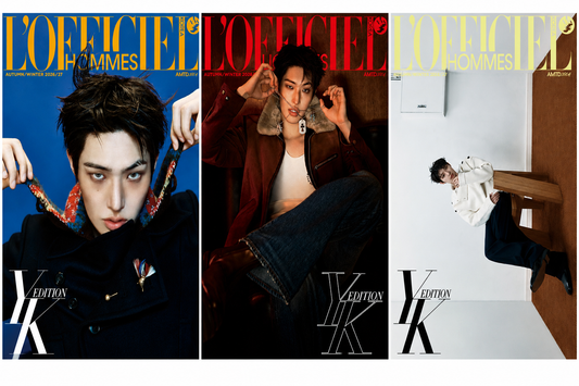Ateez Mingi - L'officiel Homme Korea Magazine 2026 Cover Set