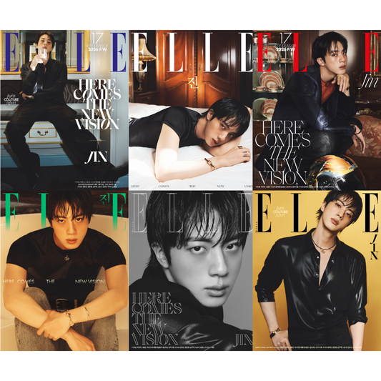 BTS Jin - Elle Magazine 2026 August Issue G (set)