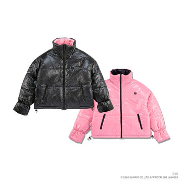 Blackpink - blackpink x my melody official md cropped puff jacket (l size)