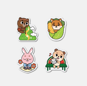 Day6 - the decade 10th anniversary tour in gwangju, daejeon official md denimalz secret magnet (gwangju ver)