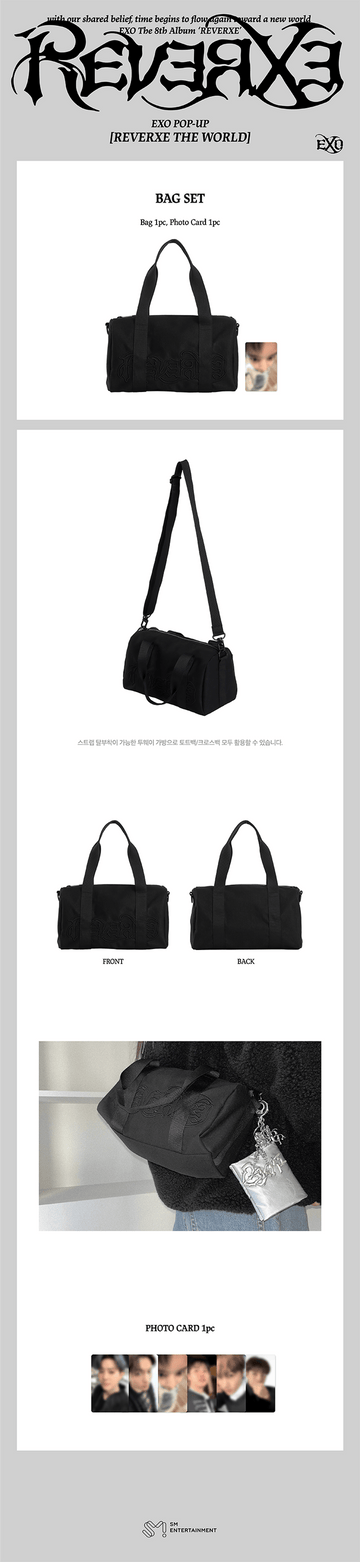 EXO - reverxe the world pop up official md bag set – Kpop Omo