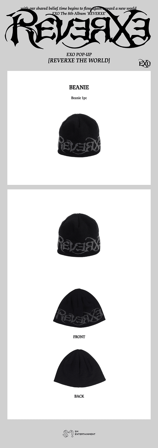 EXO - reverxe the world pop up official md beanie