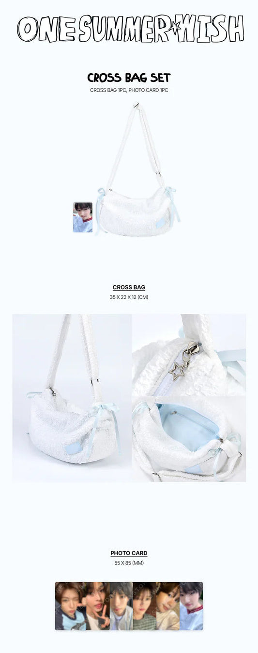 NCT WISH - One Summer Wish the 1st Photo Exhibition Official MD Cross Bag Set